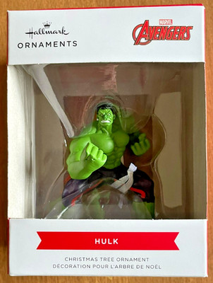 Hallmark Hulk Resin Christmas Ornament Marvel Avengers Superhero Tree Decor Gift