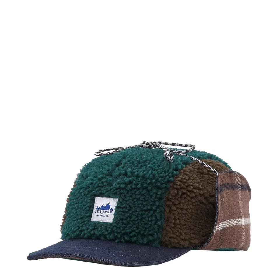 Patagonia Range Earflap Cap Cascade Green