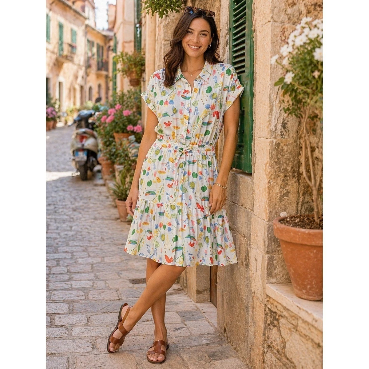 cynthia rowley shirt dress Cynthia Rowley Marseille Shirt Dress - Blue