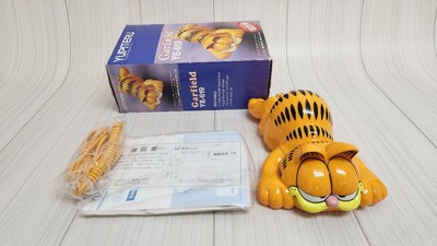Garfield YF169 Yupiteru TYCO Phone Vintage Unused Rare Orange Collectible Figure