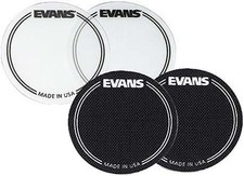 Evans EQ Single Pedal Patch, Black Nylon -inch,