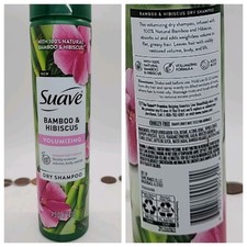 Suave Natural Dry Shampoo Bamboo  Hibiscus Volumizing 4.3 oz Body Volume