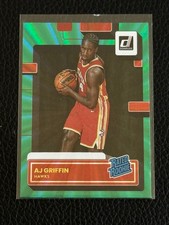 2022-23 Panini Donruss - Rated Rookie AJ Griffin #216 Holo Green Laser (RC)