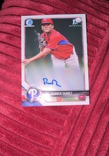 2018 Bowman Chrome -Prospect Autographs Ranger Suarez #CPA-RS Refractor (AU, RC)