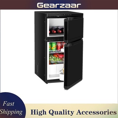 Mini Refrigerator 12V/24V Compressor Adjustable Shelves 2.8 Cubic Feet，2.8cu ft