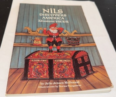 NILS DISCOVERS AMERICA ADVENTURES WITH ERIK By Julie Mcdonald EUC 1990