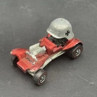 Hot Wheels Redline Red Baron 1969 Red Pointed Top Made in Hong Kong