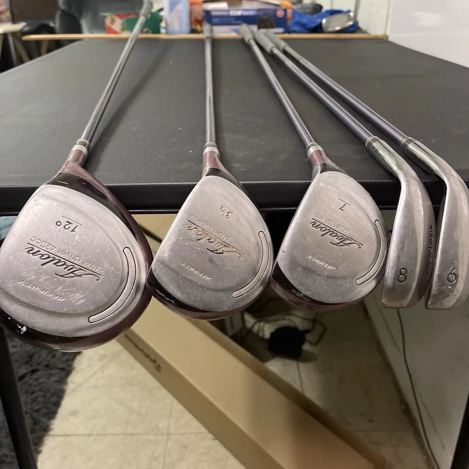 Ladies Golf Set Affinity Avalon Driver Fairway Woods 6 & 8 Iron Right Handed - Image 4 of 4