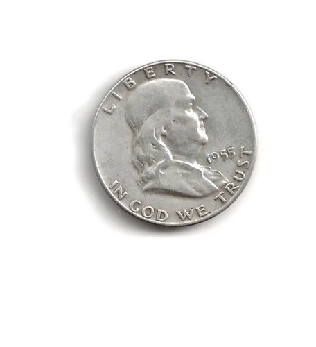 1955 Franklin Half Dollar i no combined shipping