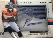 2012 Topps Strata Football Clear Cut Autograph Relic Guide 63