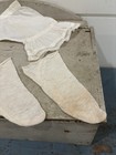 Antique White Rag Doll Fabric Bloomers and Old White Fabric Rag Doll  Stockings — photo 4