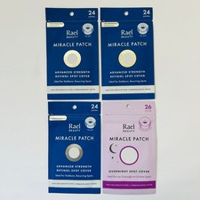 MIRACLE PATCH Rael Pimple Patches OVERNIGHT SPOT COVER  RETINOL SPOT COVER 4PK