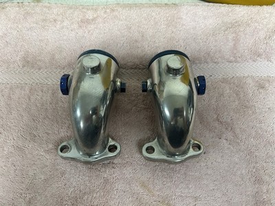 Early Hemi 331 354 392 Vintage Burn Down Breather Tube Boat Aluminum Water Fill