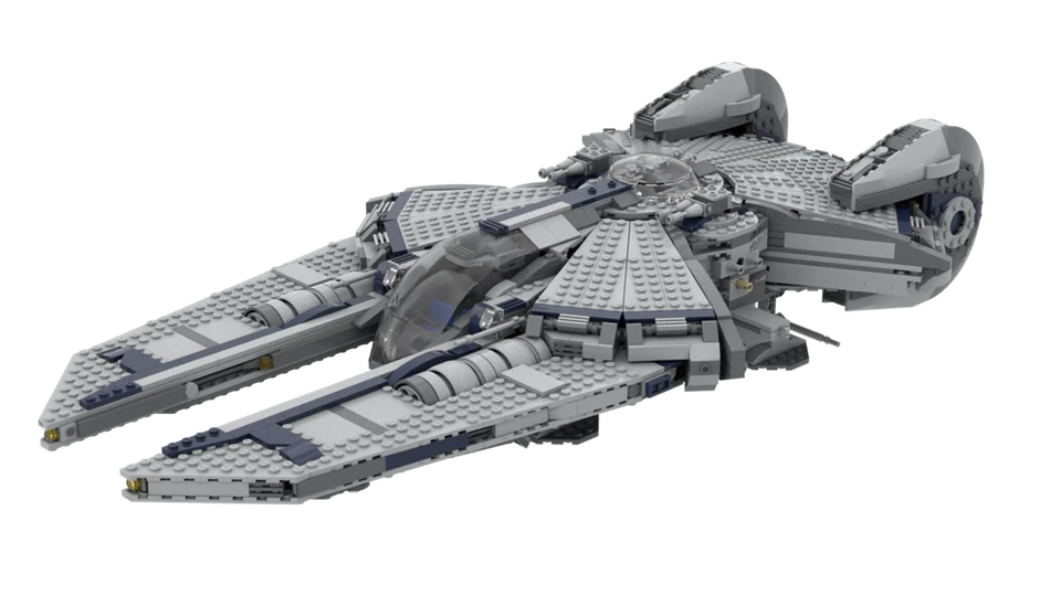 Modubrix Moc Building Blocks Sets YT-985 Transport Ship Bricks Toys Kits 2335Pcs - Image 3 of 4