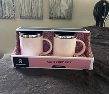 New Hydro Flask Pink Mug Set with Lids