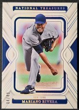 2025 National Treasures Mariano Rivera #52 Base card 4/49