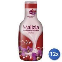 12X Bundle Malizia Bad 1000 Ml. Beeren / BlüTen Der Goji
