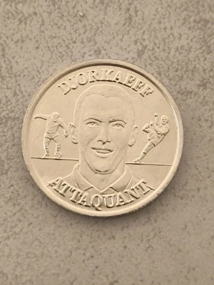 Médaille, Jeton - Djorkaeff - Fédération Française De Football 98 Continent - Photo 1/2