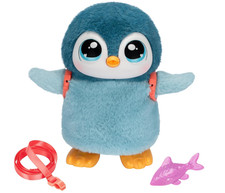 Walking Penguin My Pet Waddles, Interactive Plush Penguin with 25 Sounds and De