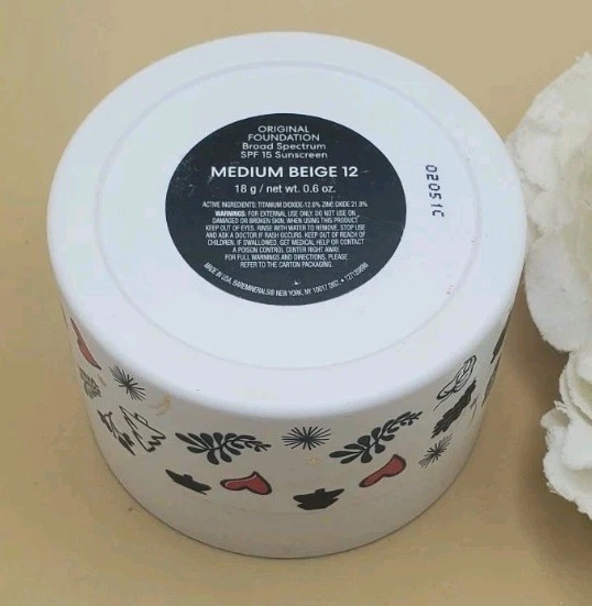 Bareminerals Original Foundation SPF 15 Medium Beige#12 /0.6 oz New Not Sealed - Image 3 of 3