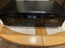 Vintage Denon Cassette Deck Recorder Tape Precision Audio Dual Player DRW-580