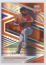 2020 Panini Elite Extra Edition Aspirations Orange /149 Nivaldo Rodriguez 0f2i