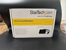 StarTech.com USB 3.0 to Dual HDMI Adapter -ne...