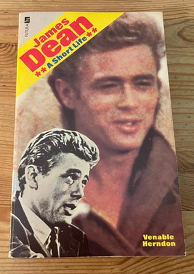 Sach Bio Venable Herndon - James Dean : A Short Life (288 pg/s.) FUTURA PUBL TB