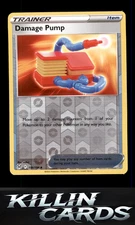 Reverse Holofoil Damage Pump 156/196 Pokemon Uncommon SWSH11: Lost Origin Card N