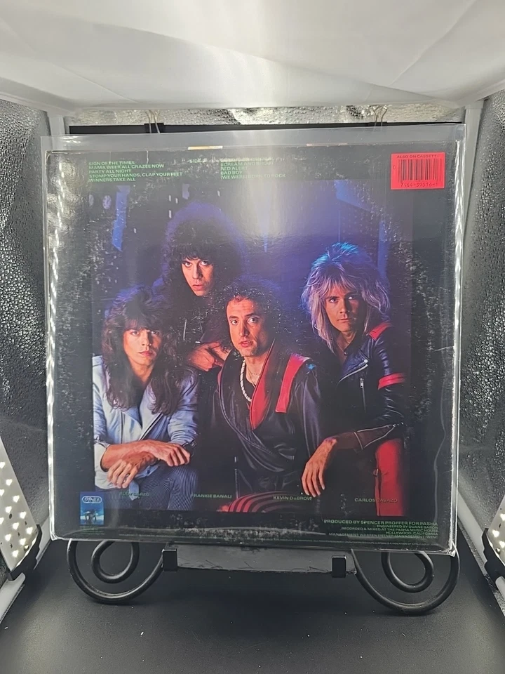 Quiet Riot Condition Critical LP 1984 Pasha Records Carrolton Press QZ 39516 EX - Image 2 of 4