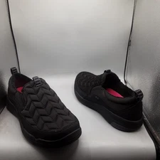Ryka Ava3 Quilted Slip-Ons Women's 10W Black Water Repellent A286