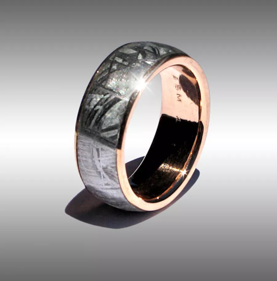 Meteorite mens best sale jewelry