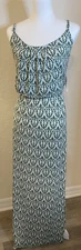NWT Naif Women's Sleeveless Maxi Dress Size XL Boho Beach Resort Cruise Fairy