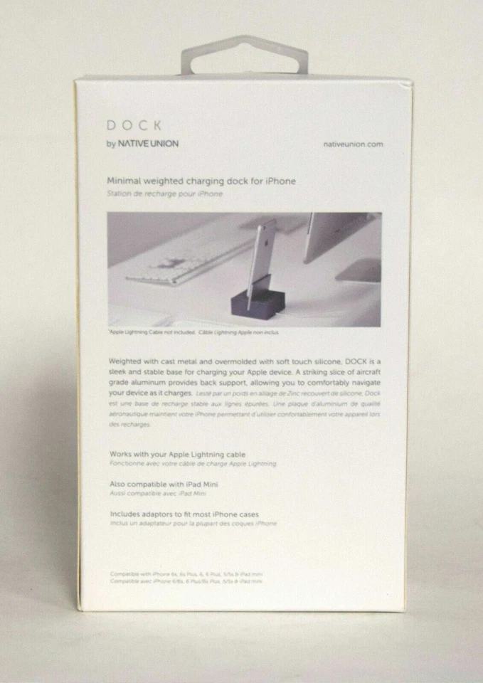 NEW Native Union Weighted DOCK for Apple iPhone 14 Pro Max 13 12 11 XS Max XR X - Image 3 of 3