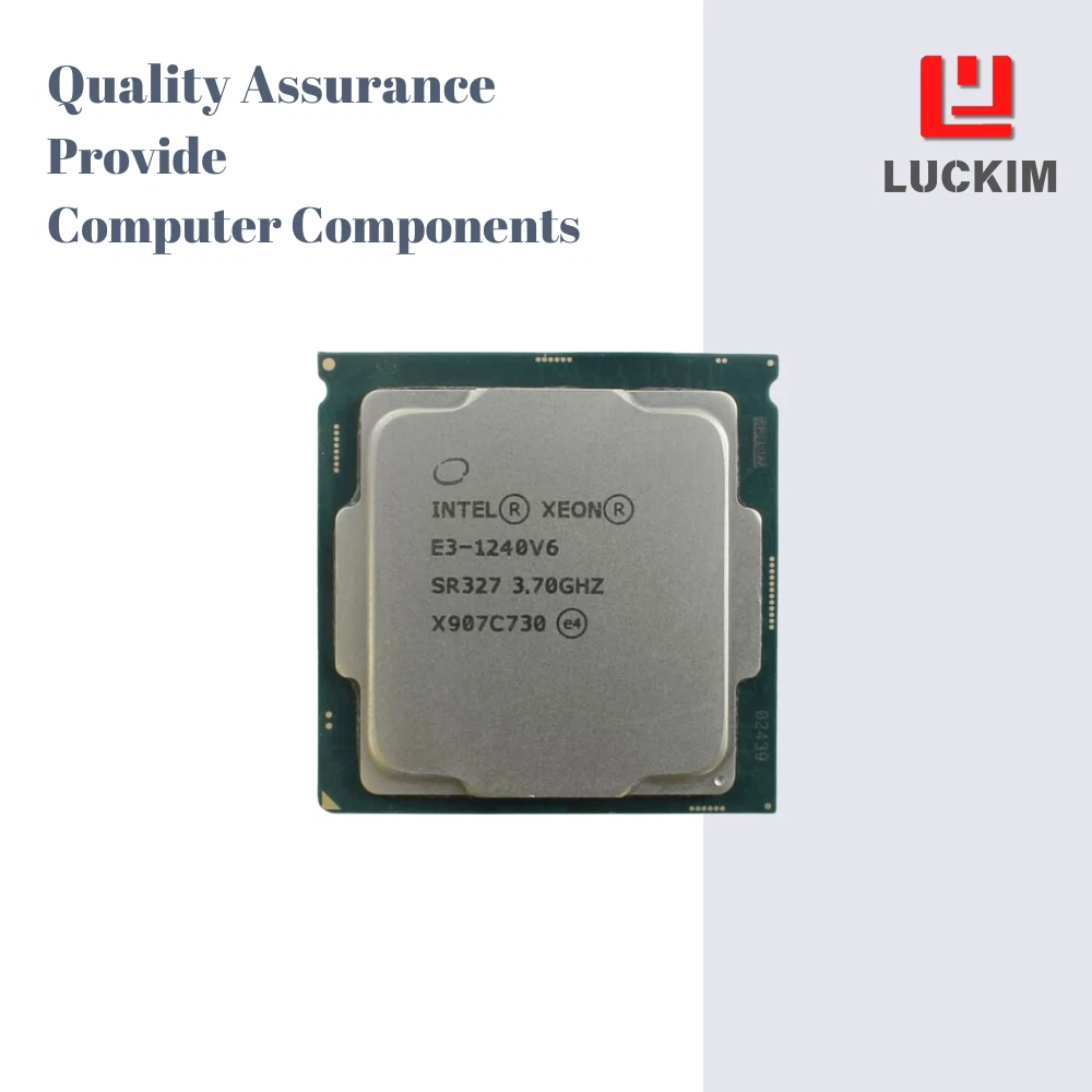 Intel Xeon E3 - 1240 V6 3,70 GHz lga1151 caché de 8 MB Tray CPU