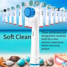 🌈  ✅✅ 4 PACK  Electric Toothbrush Heads Compatible With Oral B Braun Models ✅ ✅
