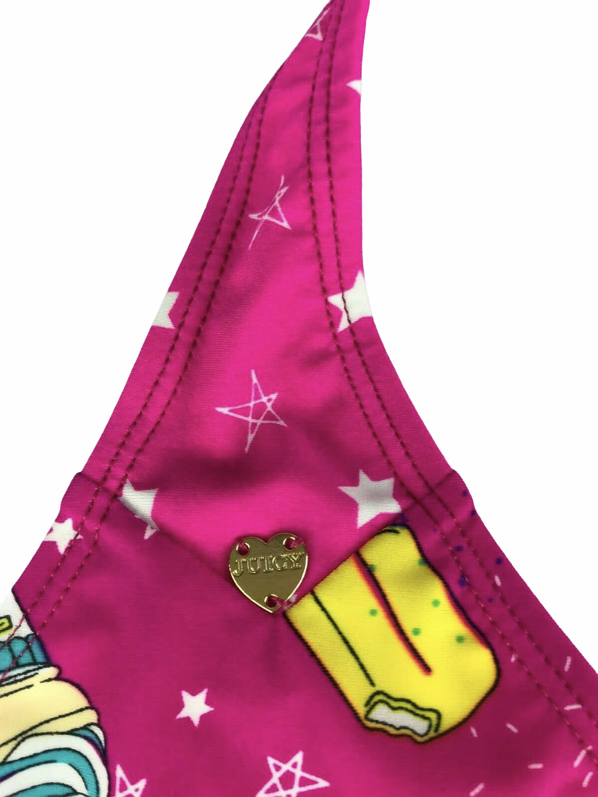 Juicy Couture NWT Juicy Couture Black Label 2Pc Ice Cream Bikini Swimsuit 16 image 9