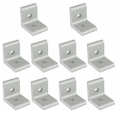 10x  T-Slot Aluminum 2 Hole Inside Corner Bracket 10 Series 2525 US STOCK C359