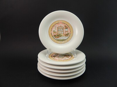Vintage Service 6 Geschirr Dessert Keramik Sic Anstand Home Sweet Home