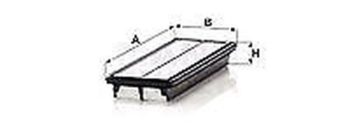 Mann-Filter Luftfilter Kartuschenfilter C 36 020 FüR Hyundai-image