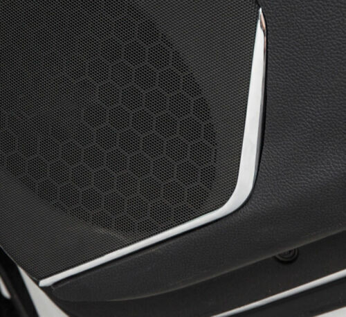 Matte Silver ABS Cover Trim Inner Door Speaker Strip For Cadillac XT5 2016-2021 - Picture 6 of 8