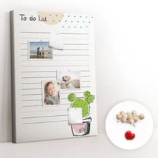 Bacheca Facile apprendimento Per imparare Scuola 70x100 Lista di cose da fare