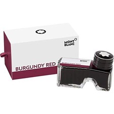 Montblanc Ink Bottle Burgundy Red 105198 – Premium-Quality Refill Ink in Deep