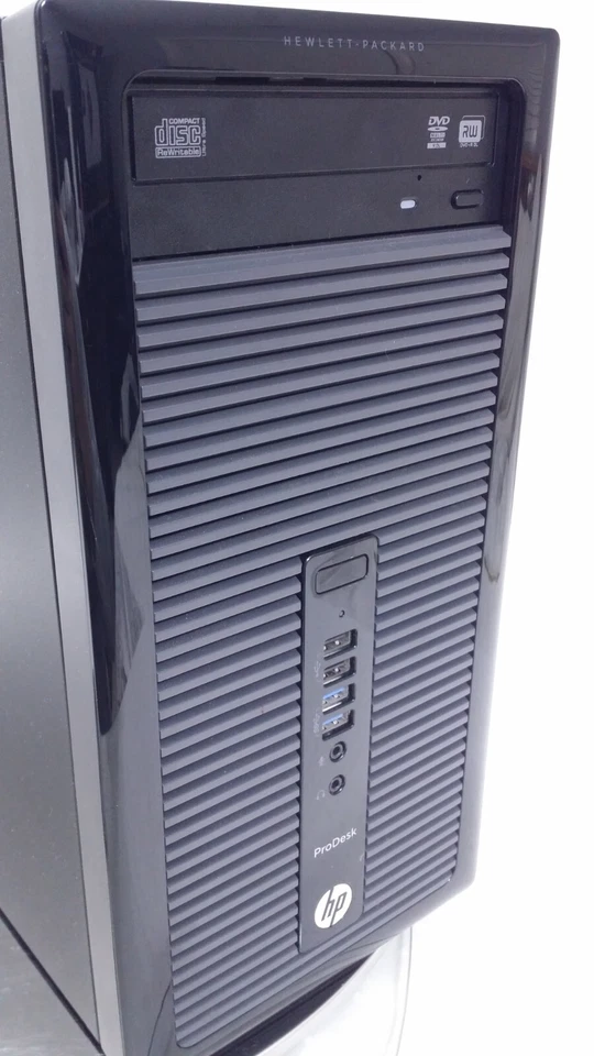 HP ProDesk 405 G1 AMD A4-5000 APU 4GB RAM 500GB HDD Win7 PC Desktop Computer - Image 3 of 4