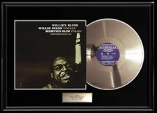 WILLIE DIXON BLUES WHITE GOLD SILVER PLATINUM TONED RECORD RARE ALBUM NON RIAA 