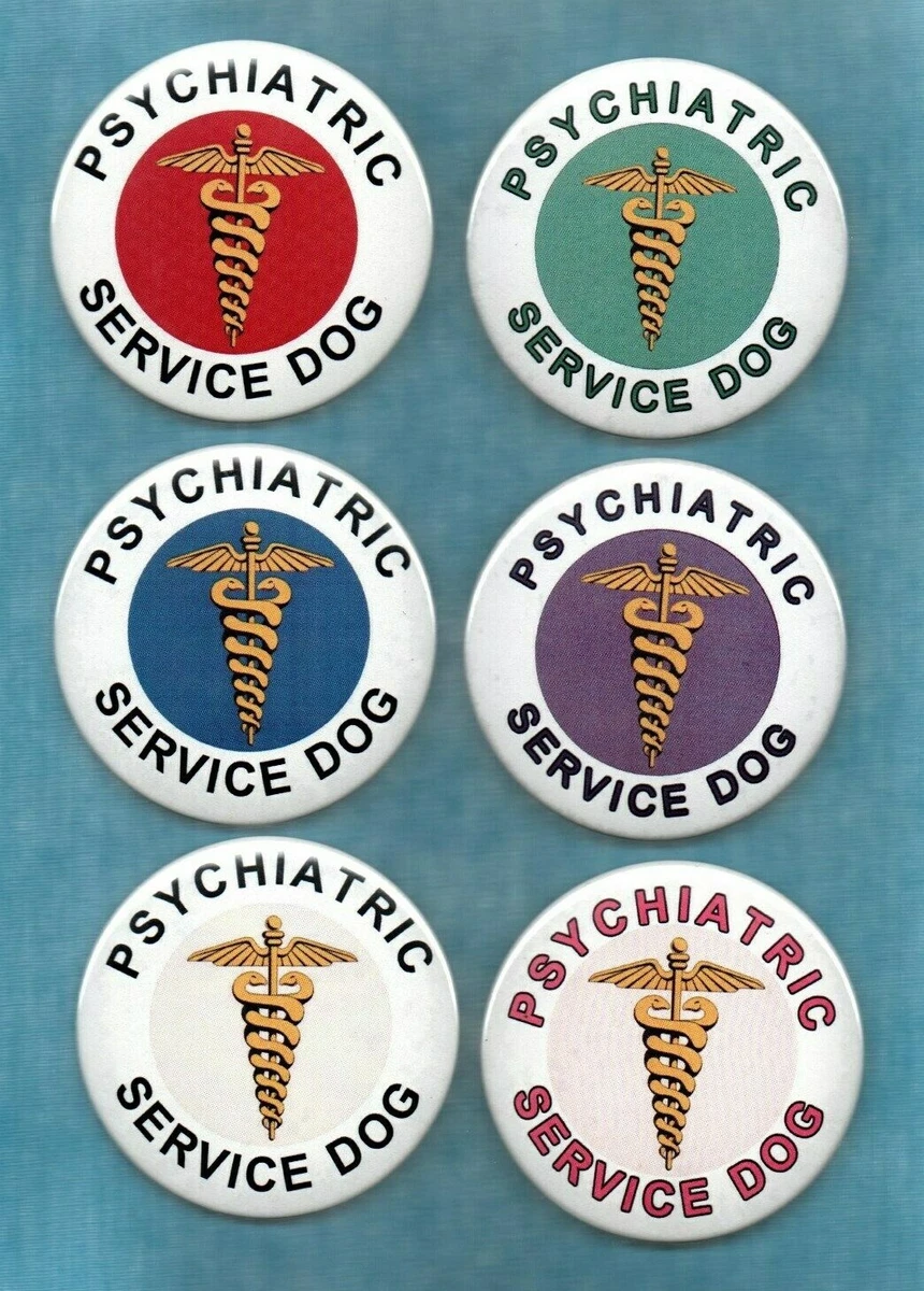 Psychiatric service dog vest cheap color