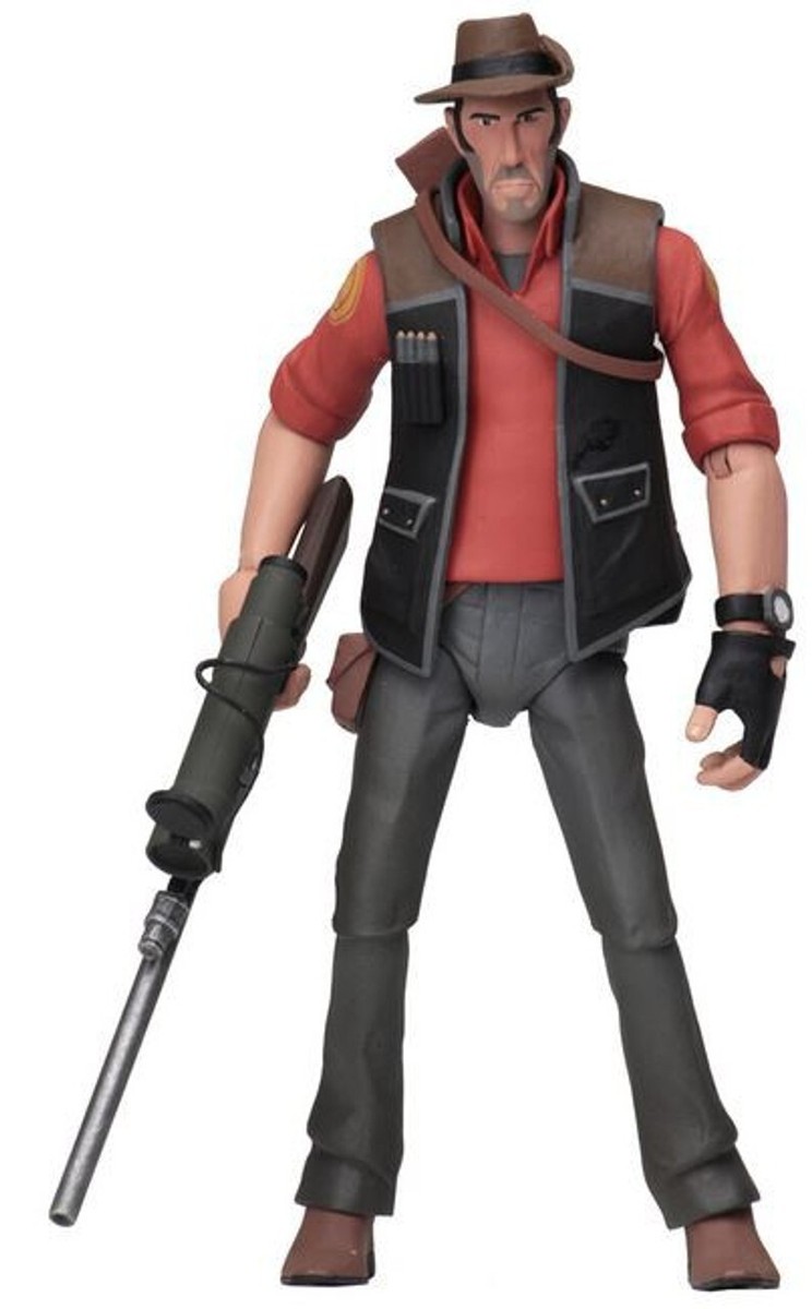 NECA Team Fortress2 ソルジャー Figure Soldier (RED version) 「 Team Fortress 2 」 7 inch
