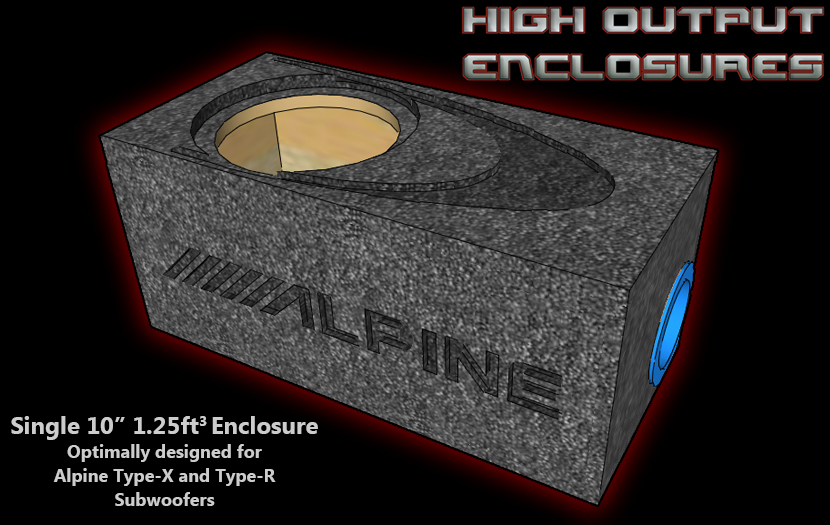 alpine type r 10 box
