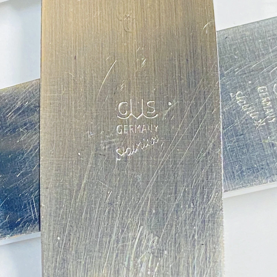 Carl Mertens Germany Ronosil 18/12 Stainless Steel CMR26 (3-Dinner Knives 9 3/4" - Image 3 of 3