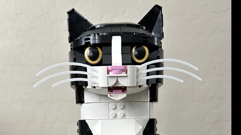 Loki's Whiskers 乐高®燕尾服猫胡须! 多种款式和颜色! -3 对! — 第 3/4 张图片